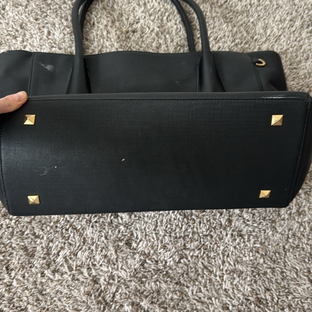 Dagne Dover Signature Tote in Onyx Black - Picture 5 of 11